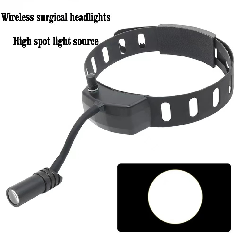 5W Surgical Headlight Dental LED Headlamp Head Band Portable Medical Front Light
