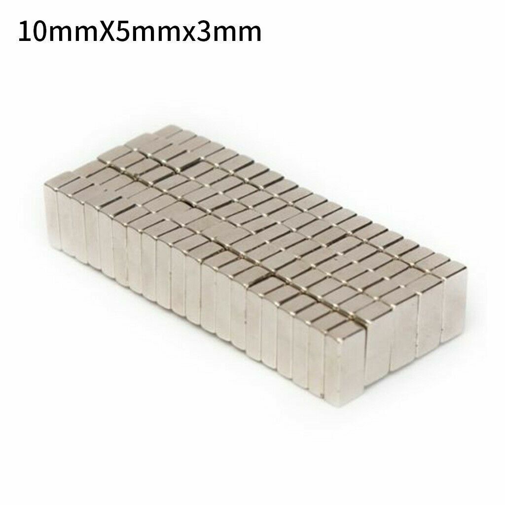 Lot 5-100 Neodymium Block Magnet 10*5*3mm Super Strong Rare Earth Magnets N35