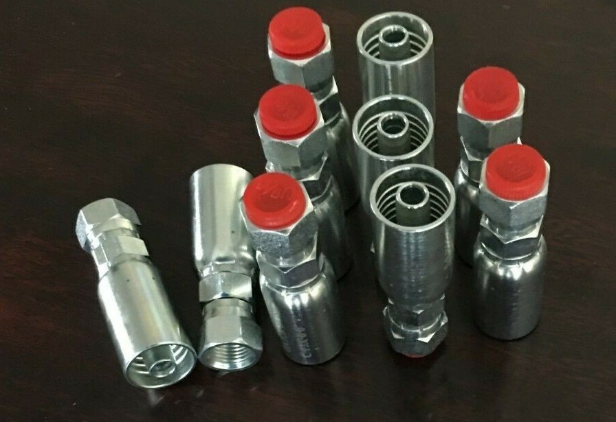 10 PK FJX-08-10 | 1/2″ Hydraulic Hose x 5/8″ JIC Female Swivel Fitting- HY, U
