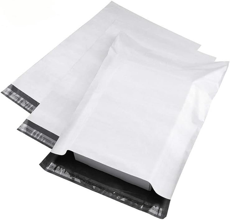 100 12×15.5 Poly Mailers Envelopes Self Seal Shipping Bags 2 Mil 12″ x 15.5″