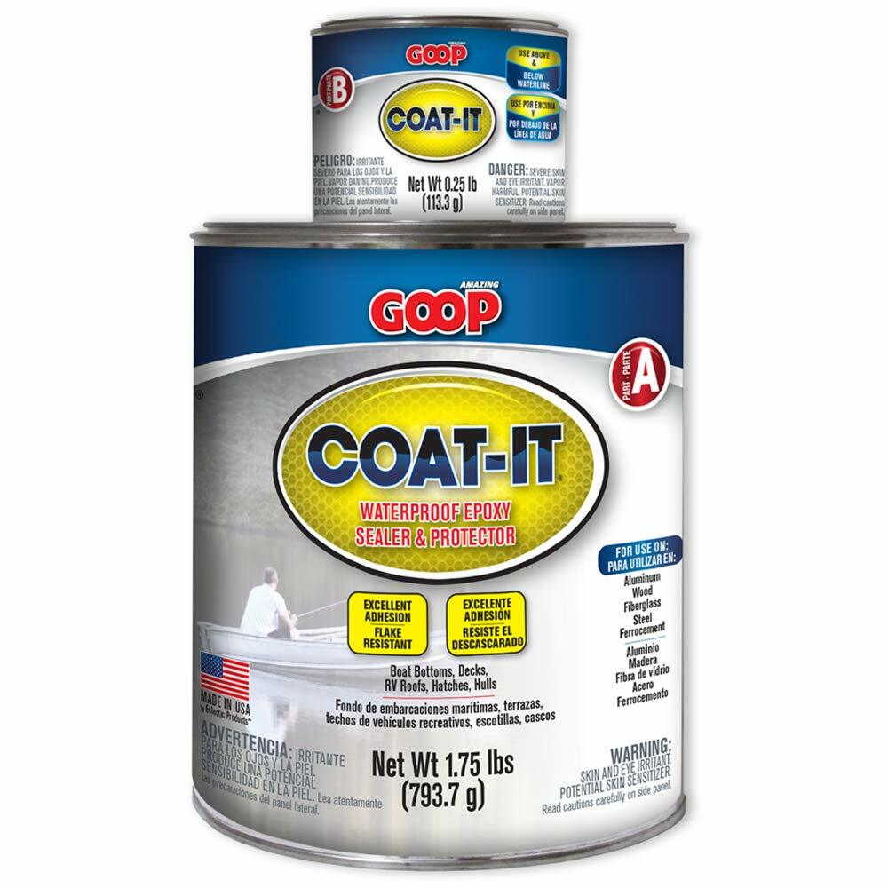 Goop 5400040 Coat-It Waterproof Epoxy Sealer & Protector – 2 lb Kit