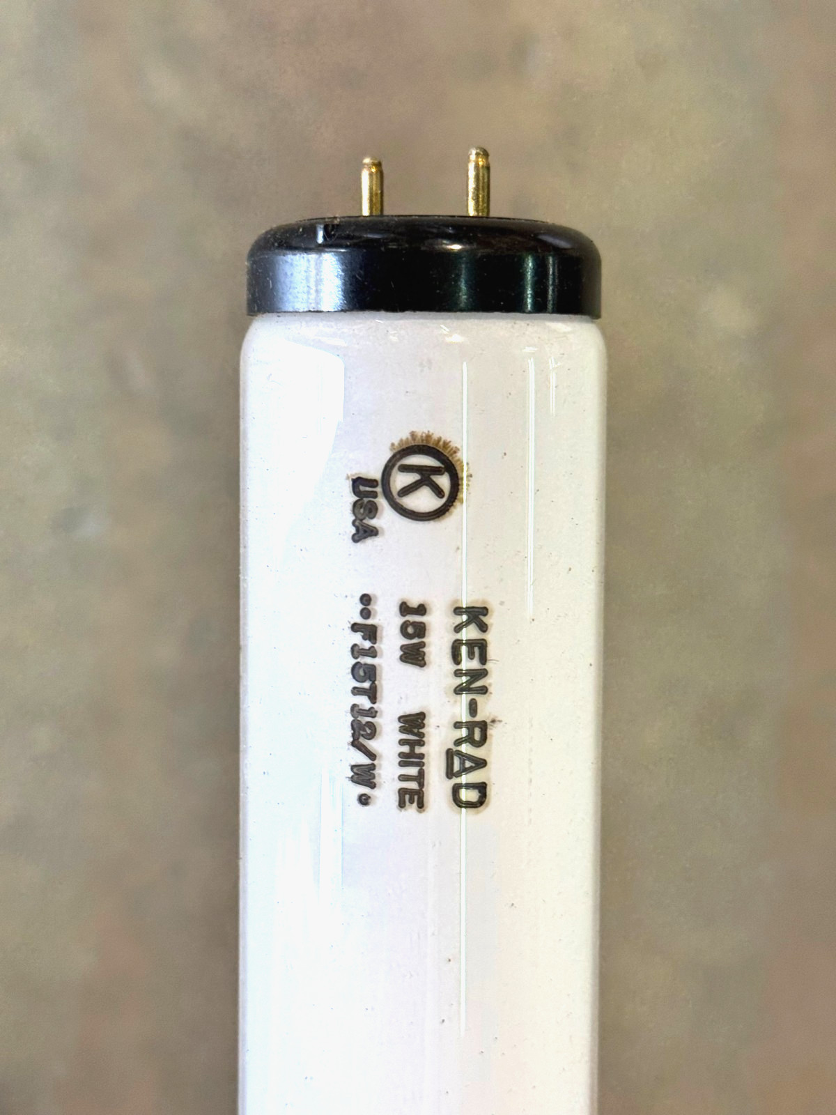 2-PK 18″ F15T12/W 15W 3450K T12 FLUORESCENT Tube LIGHT BULB White NEW 259796