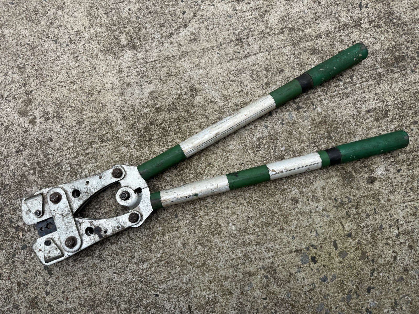 Greenlee Crimp Tool K09-2GL 8-4/0 AWG Cu Only Germany