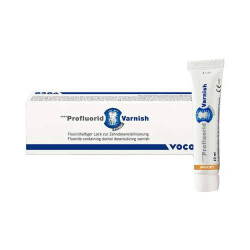 Voco 2232 Profluorid Varnish Dental Fluoride Tube 10 mL Caramel