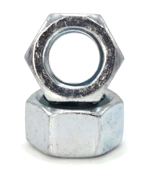 Zinc Plated Grade 5 Steel Hex Nuts Grade 5 Zinc Finished Nuts – 1/4″ to 2″