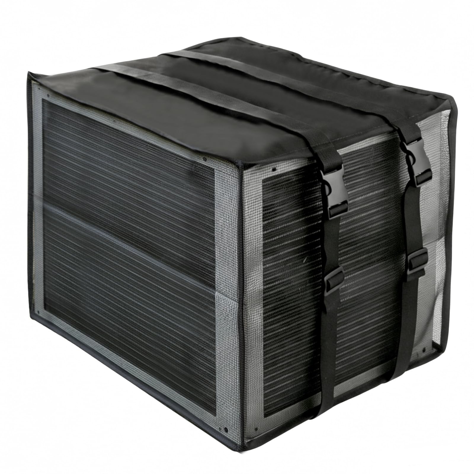 AC Cover for Outside, 21x16x15inch Breathable Air 1 Count (Pack of 1), Black