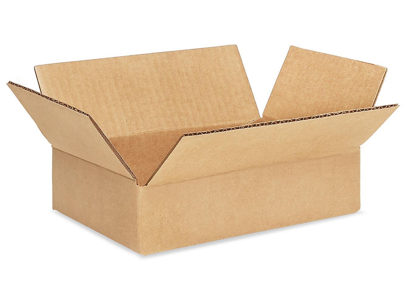 1-100 10x6x4 «Uline» Cardboard Packing Mailing Shipping Corrugated Box Cartons