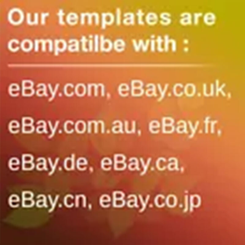 Ebay Listing Template HTML Professional Mobile Responsive Design 2019 Universal