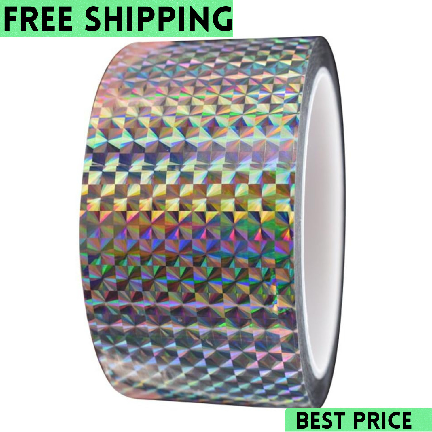Self-Adhesive Holographic Reflective Tape Prism Tape Holographic Reflective Tape