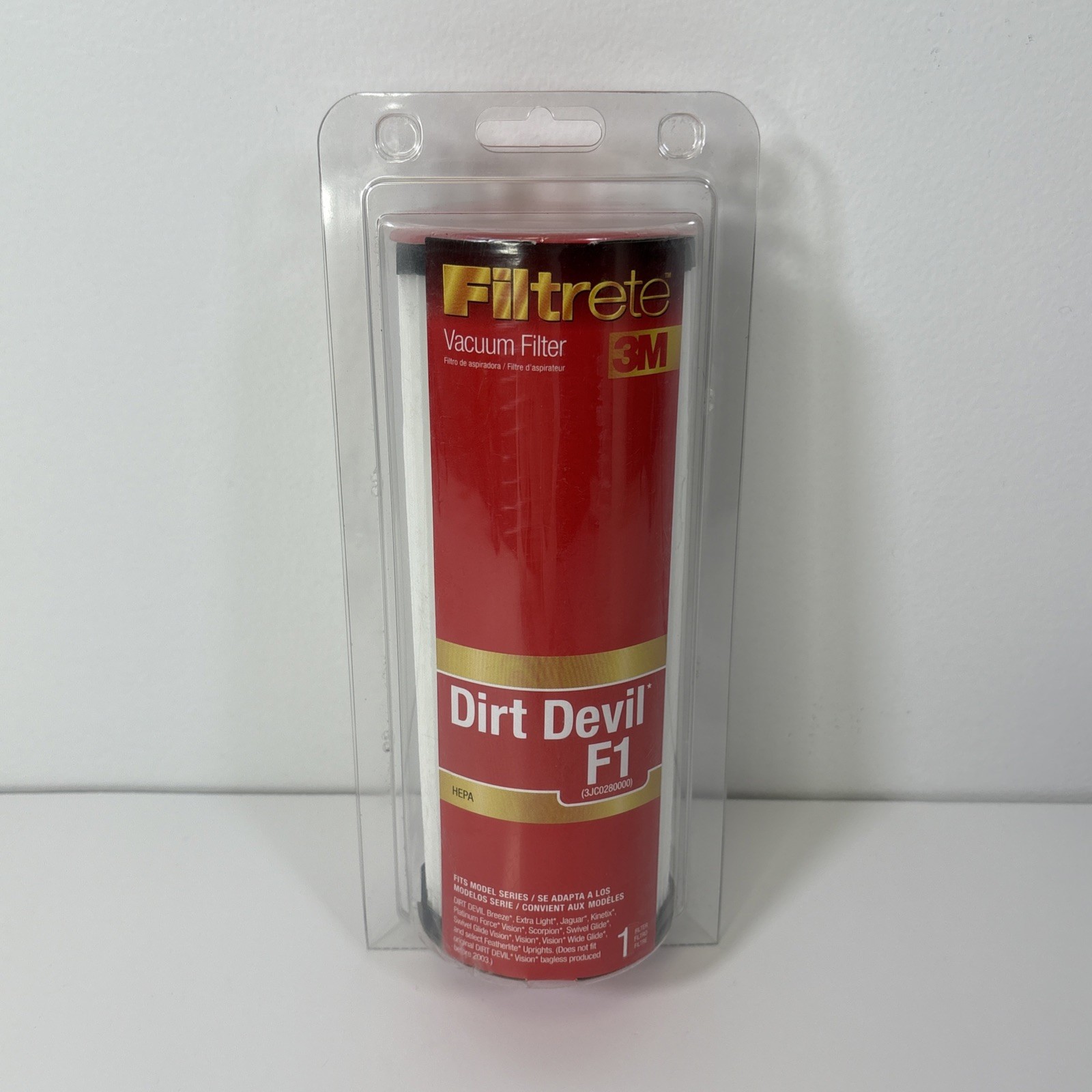 Filtrete HEPA Vacuum Filter F1 – Dirt Devil Vacuum Cleaners – NEW