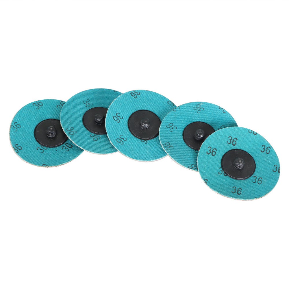 36 Grit 3 Inch Aluminum Oxide Roll Lock Die Grinder Sanding Grinding Disc US