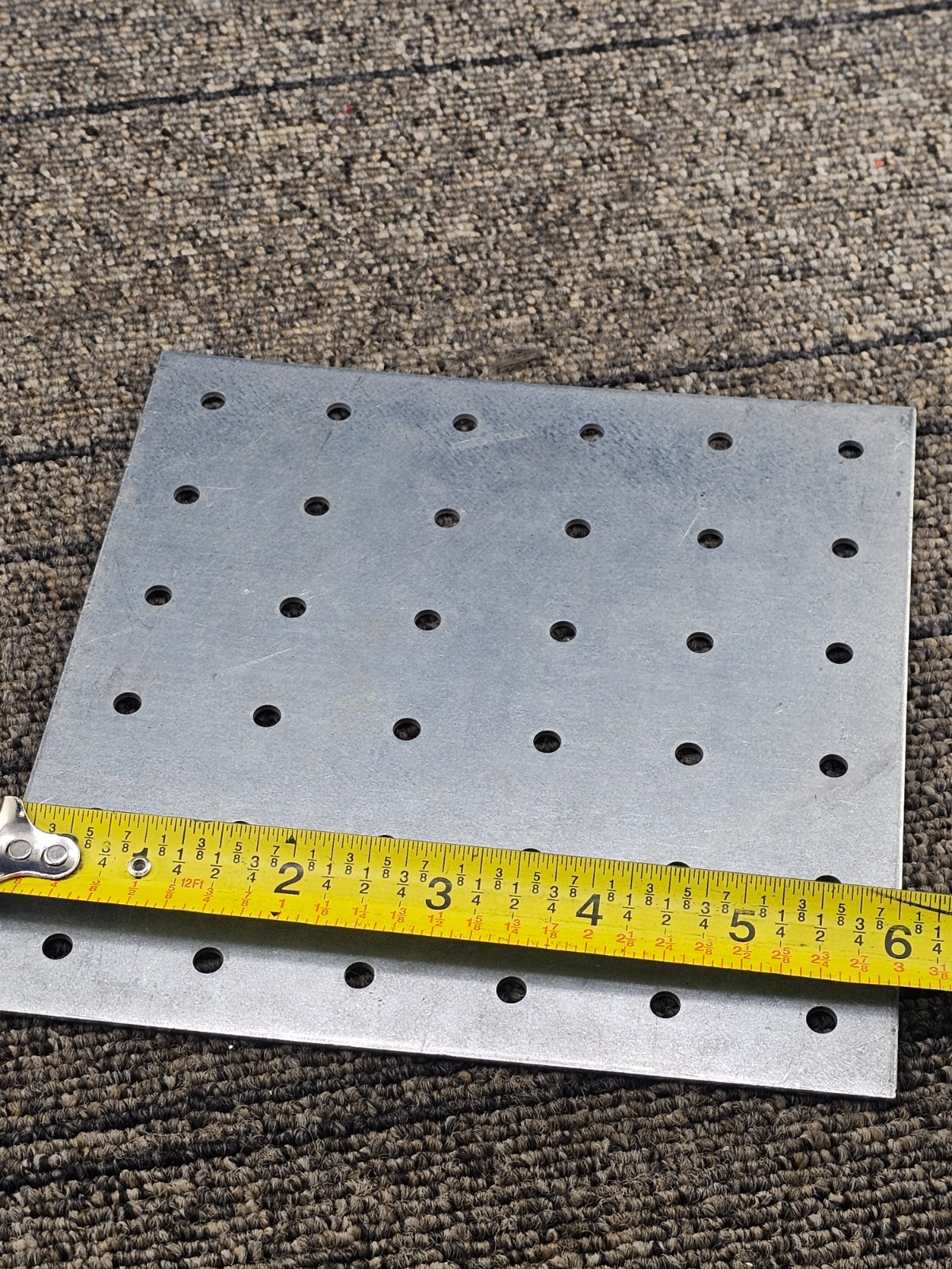 (QTY 4) Simpson Strong-Tie GP66/54 6″ x 6″ Gusset Plates 16-Gauge Carbon Steel