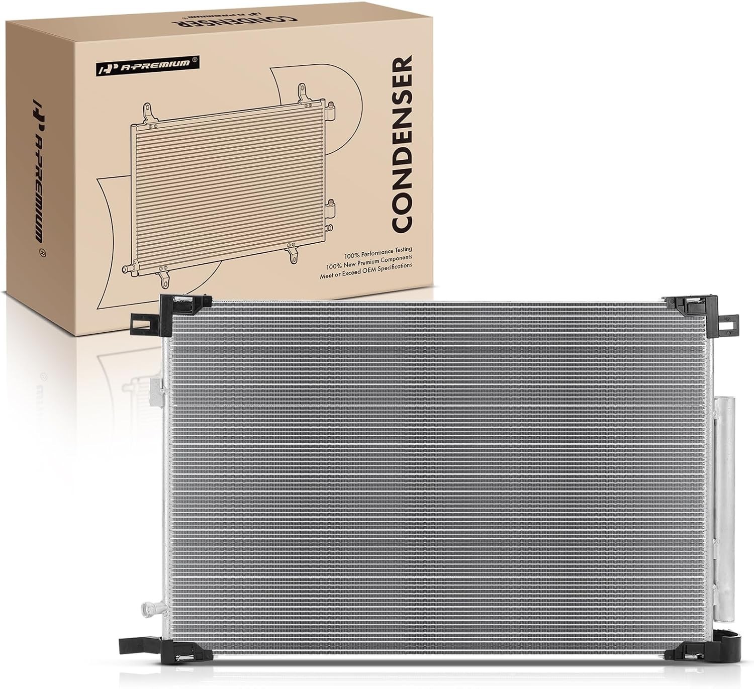 Air Conditioning A/C Condenser Compatible with Toyota Camry 2018-2024, RAV4 2019