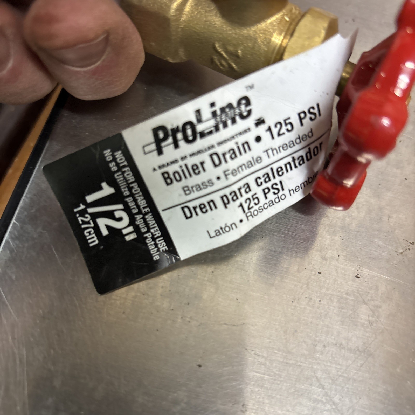 ProLine 1/2″ Female Boiler Drain Mueller 102-103