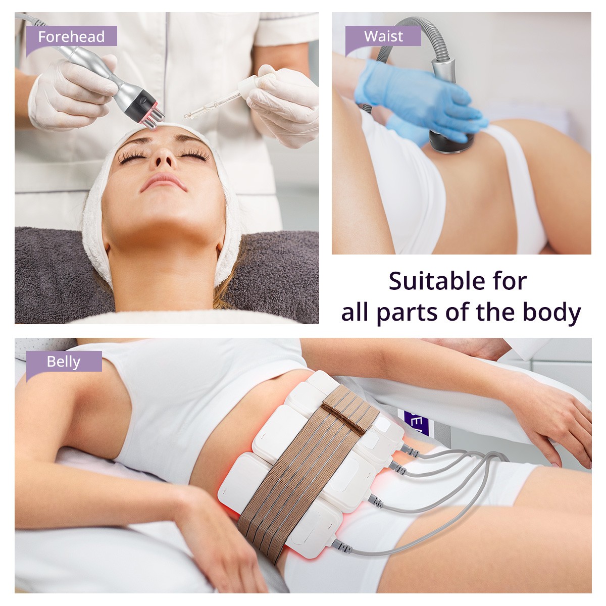 6 in 1 Beauty Machine for Body Massage Facial Skin Care Skin Lifting Weight Log1