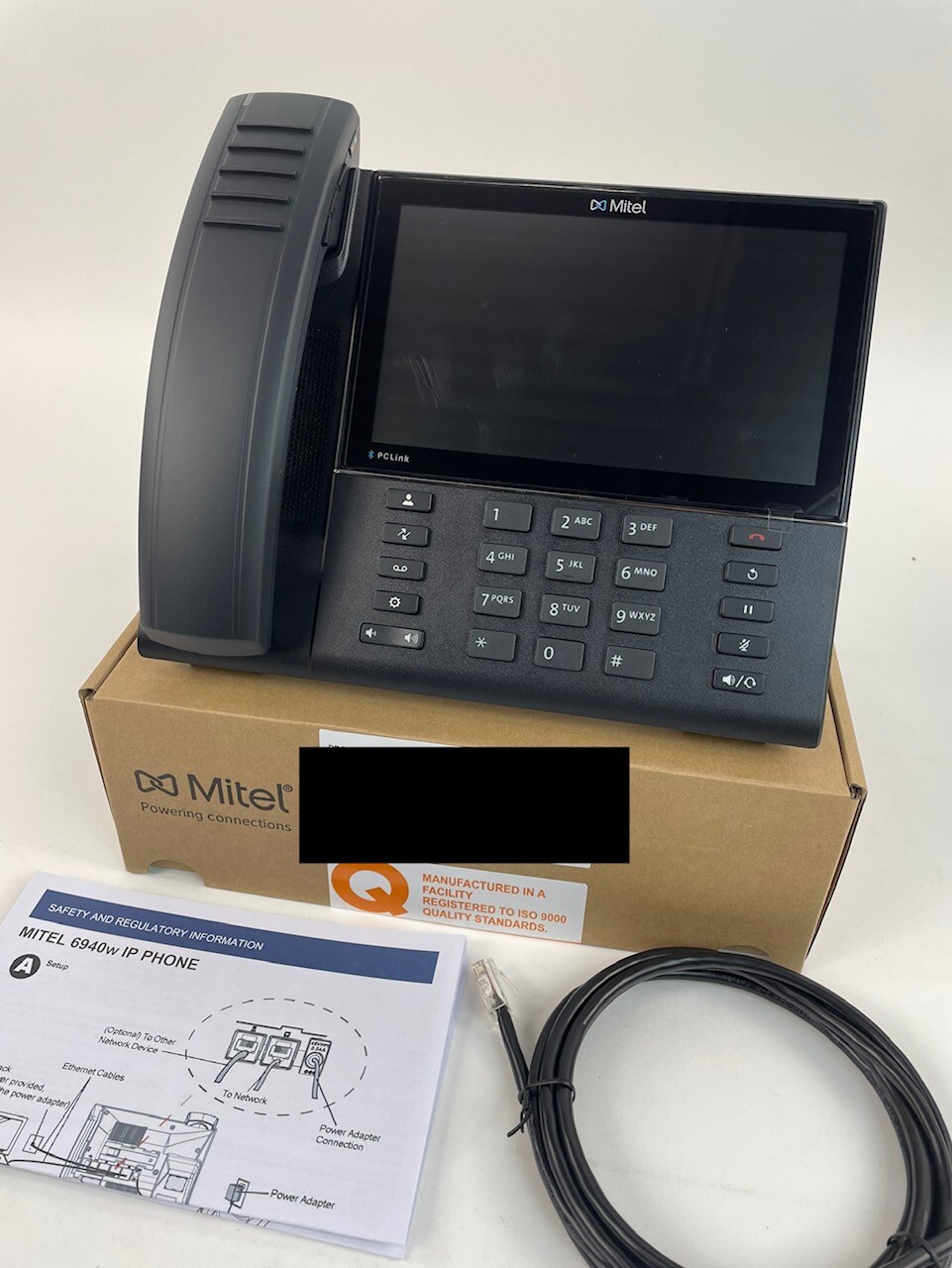 Mitel 6940W Phone (50008387) New Wi-Fi Equipped IP – 1 Year Warranty – Bulk