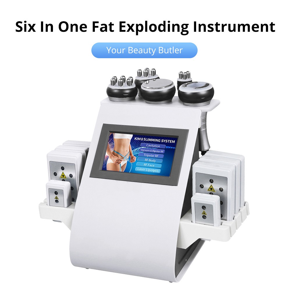 6 in 1 Beauty Machine for Body Massage Facial Skin Care Skin Lifting Salon New