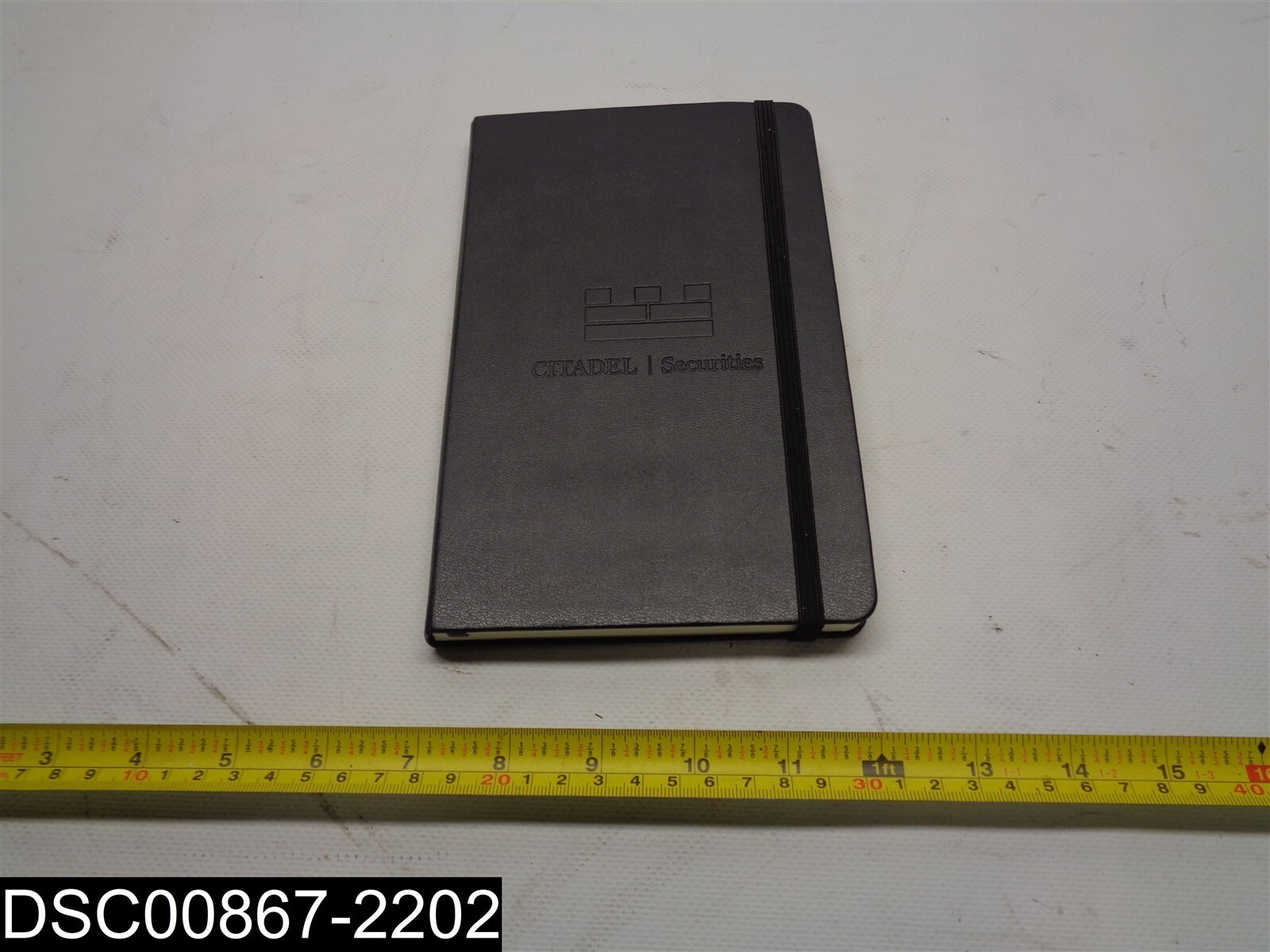 QTY=8 Black Moleskine Customized Citadel Securities Hardcover Notebook