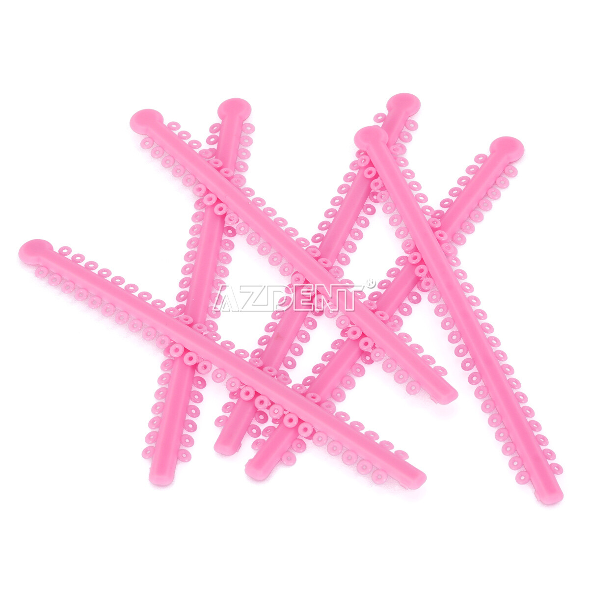 Dental Orthodontic Ligature Ties Elastic Rubber Bands 1000Pcs/pack 23 Colors