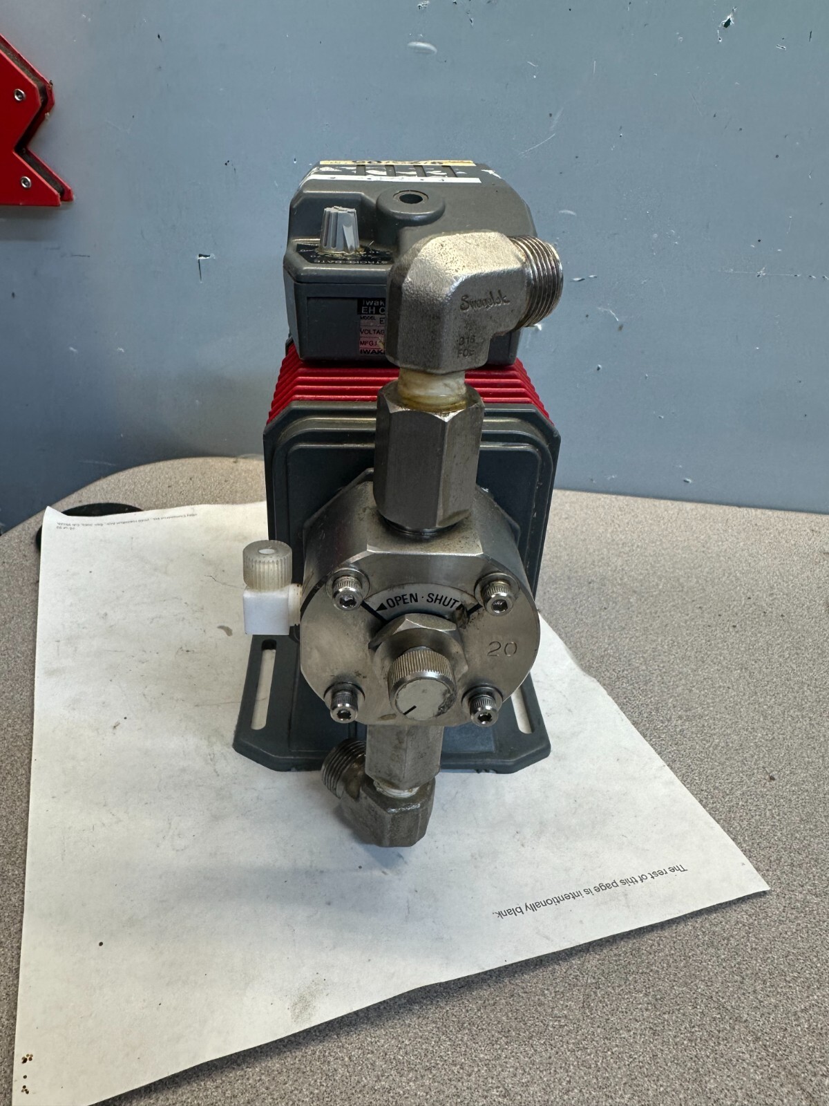 Iwaki EH-C20SH-200R9 200V 24W Metering Pump, EHC-C200R Controller FREE SHIPPING