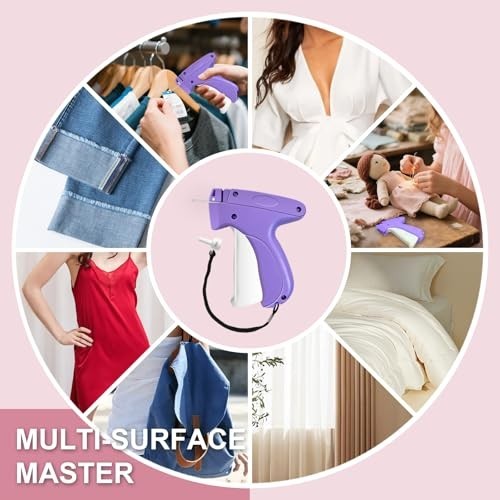 Stitch Gun for Clothes -Handheld Quick Clothing Fixer – purple