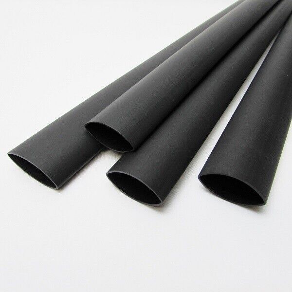 4:1 Black Heat Shrink Tubing Dual Wall Adhesive Glue tube Marine waterproof