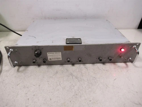 Vintage Bell Western Electric Multiplier Rack Mount Unit Telecom Collectible