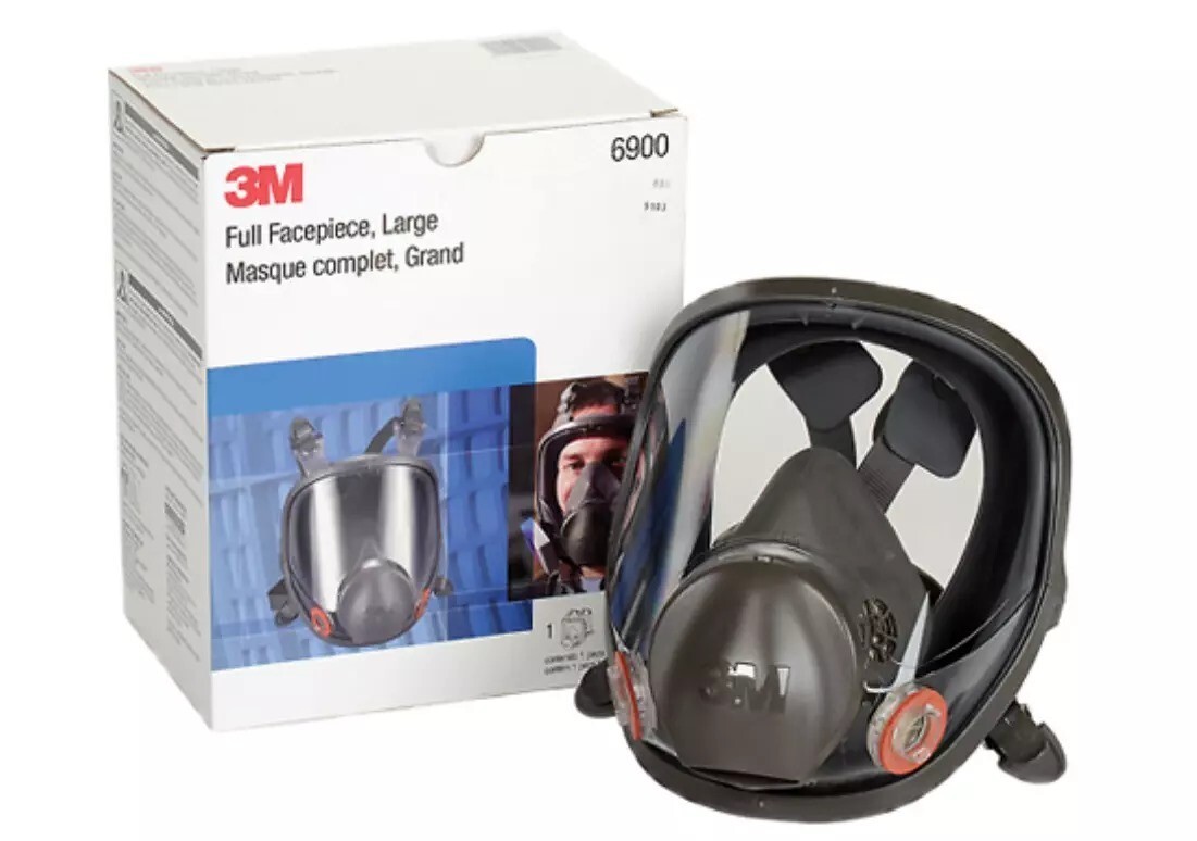 6900 Full Facepiece Reusable Respirator Protection Large USA Seller