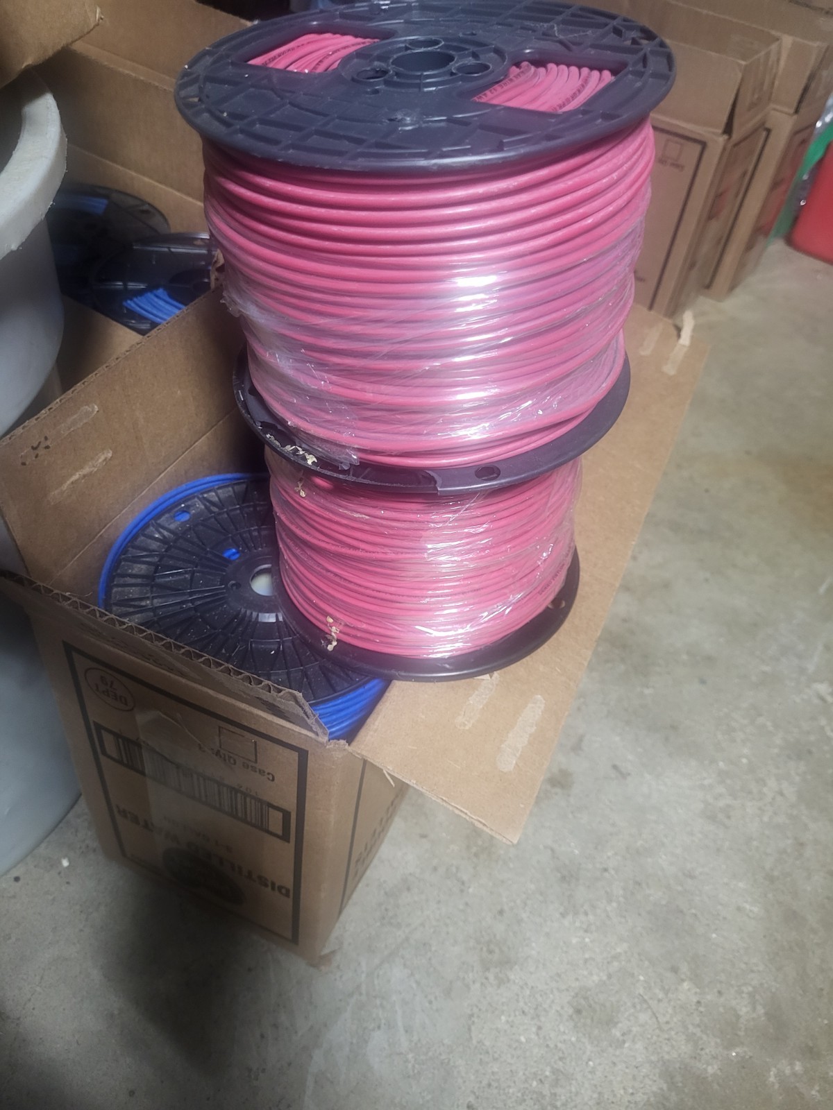 500′ Spools THHN Str. 12AWG Colors Avail. blue,yel, org, brn, gray, green