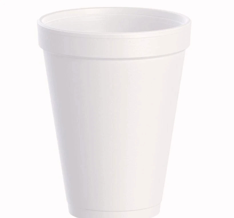 Dart 12J12 Foam Cup 12 oz Insulated White Disposable Drink Cup 1,000/Case