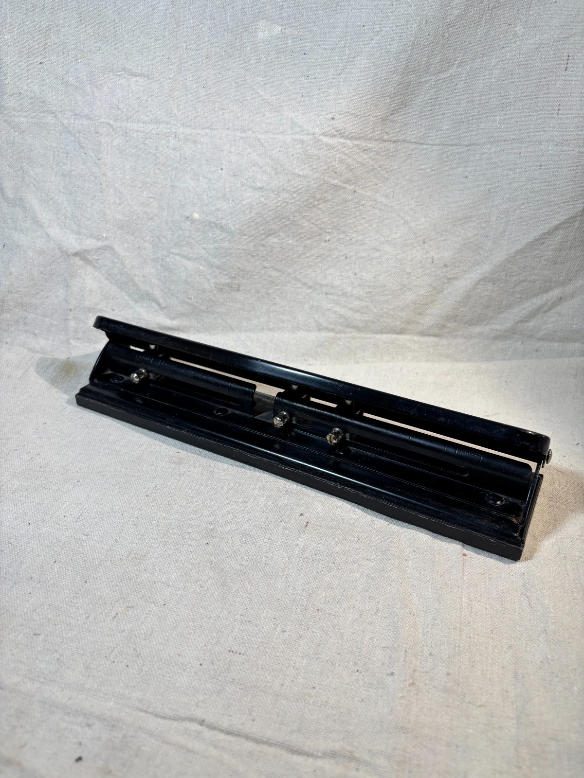 Unbranded/Generic 3-Hole Punch 11.5» Black Tested/Works Adjustable