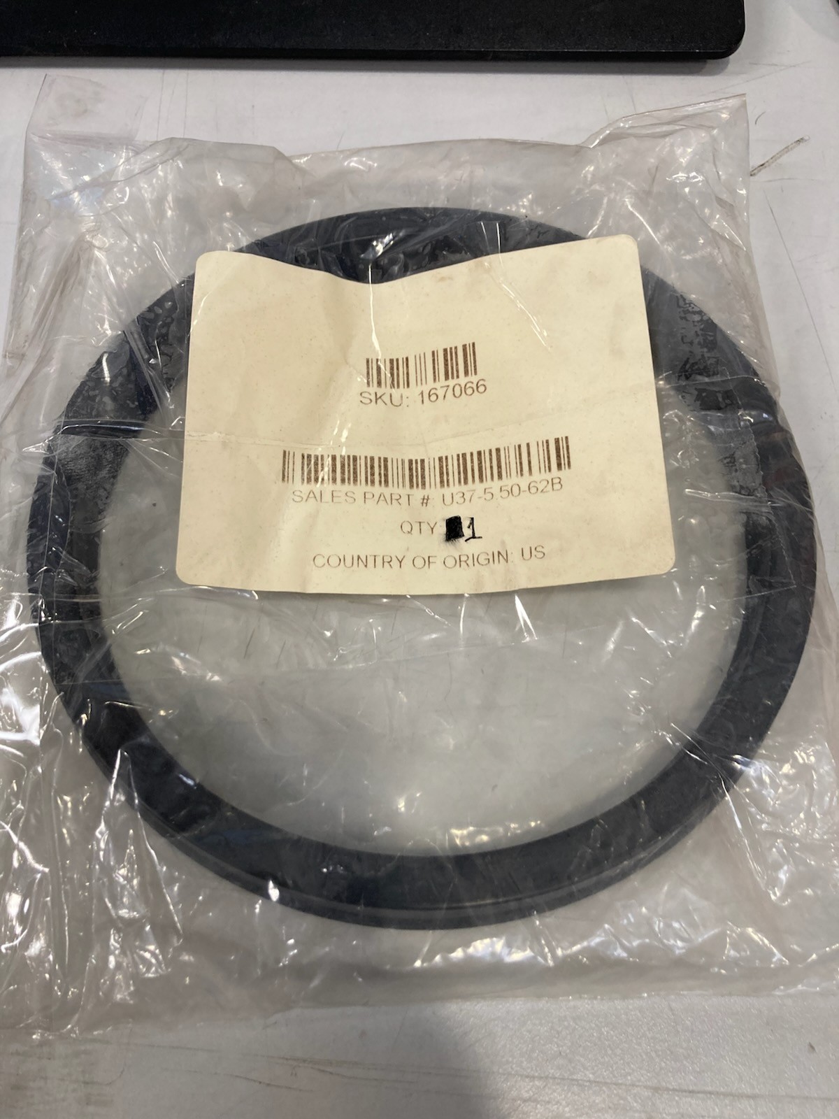 U37-5.50-62B Hydraulic U-Seal 5.500 ID x 6.250 OD x 0.625 H Polyurethane B-Lip