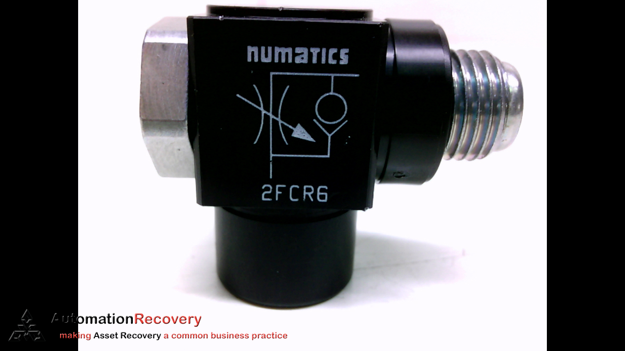 NUMATICS 2FCR6, REGULATOR VALVE, 1/4″ FLOW CONTROLS,, NEW* #226425
