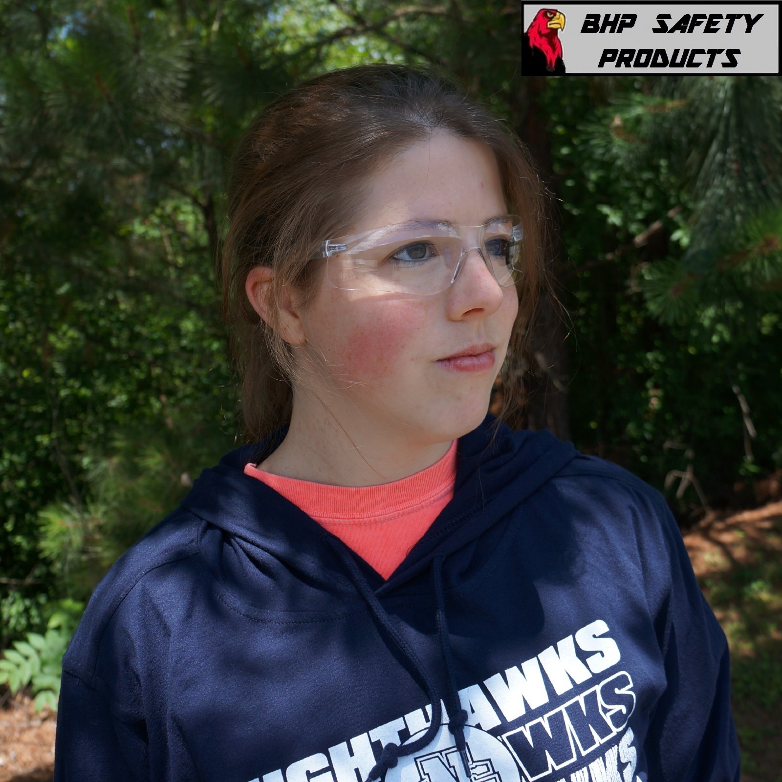 PYRAMEX MINI ZTEK SMALL SIZE SAFETY GLASSES CLEAR WOMEN KIDS S2510SN (6 PAIR)