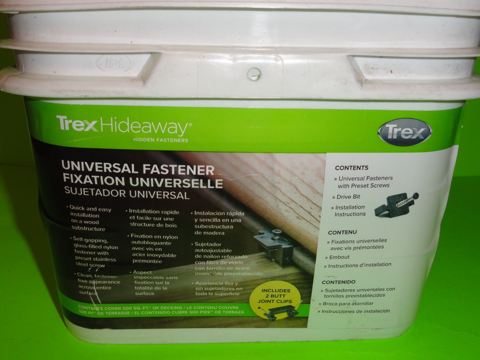 Trex Hideaway Hidden Deck Universal Fasteners 500 sq.ft. DA00002 FREE SHIPPING