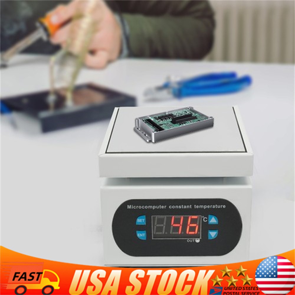 Electric Hot Plate Preheat Soldering Preheating Station Welder 100mm x 100mm