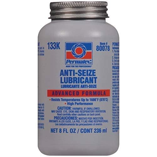 Permatex 80078 Anti Seize Lubricant (High Temperature) 8 Fl Oz (Pack of 1)