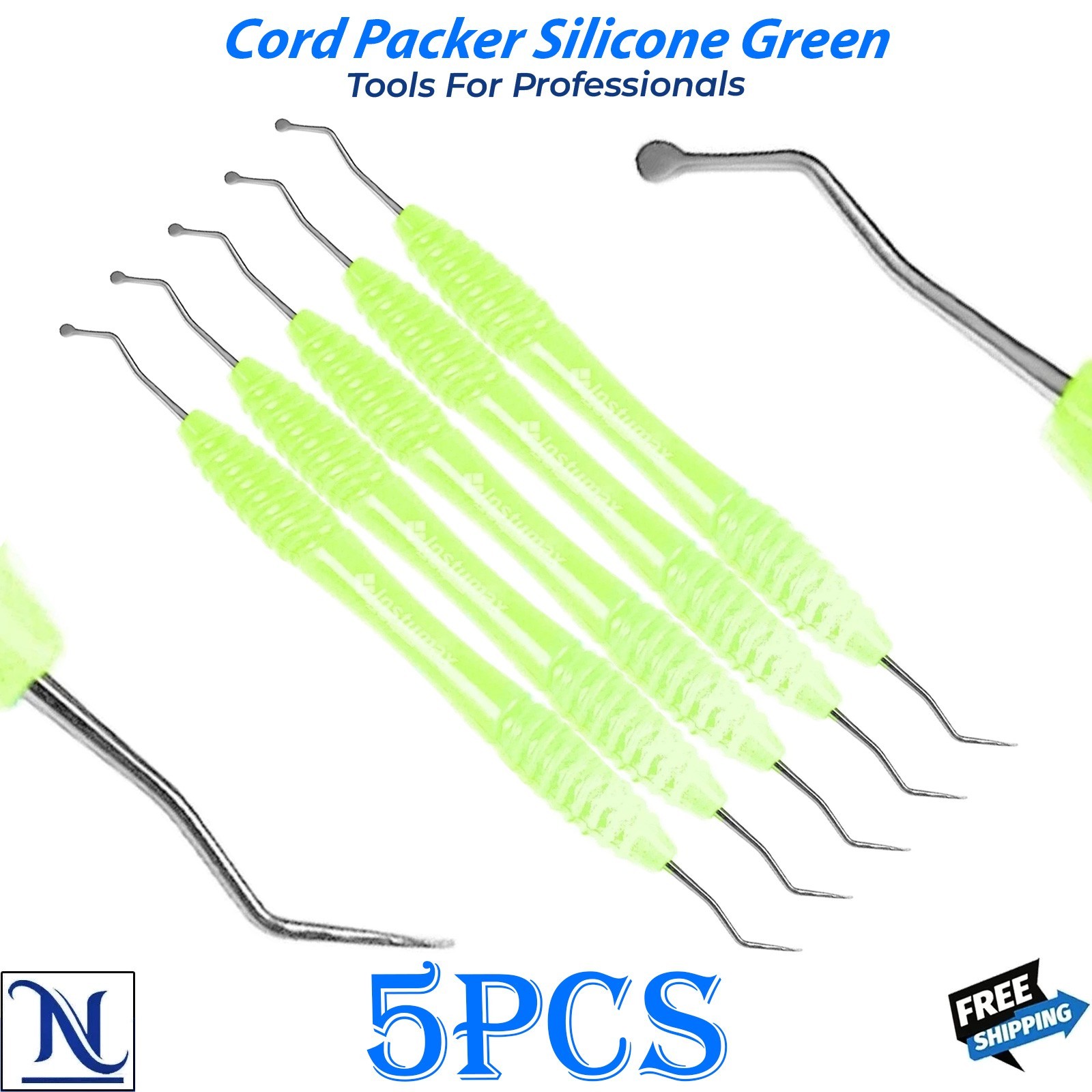 Professional Dental Cord Packer Small Tip Atraumatic Gingival Tool