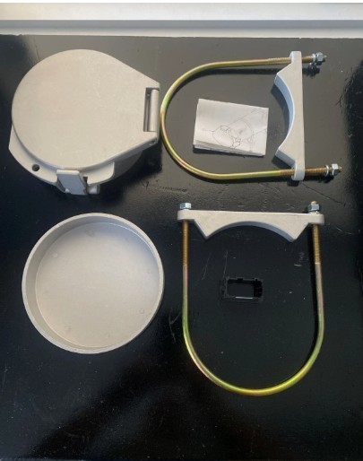 CC600 PVC Conduit Carrier Kit, 6″ diameter