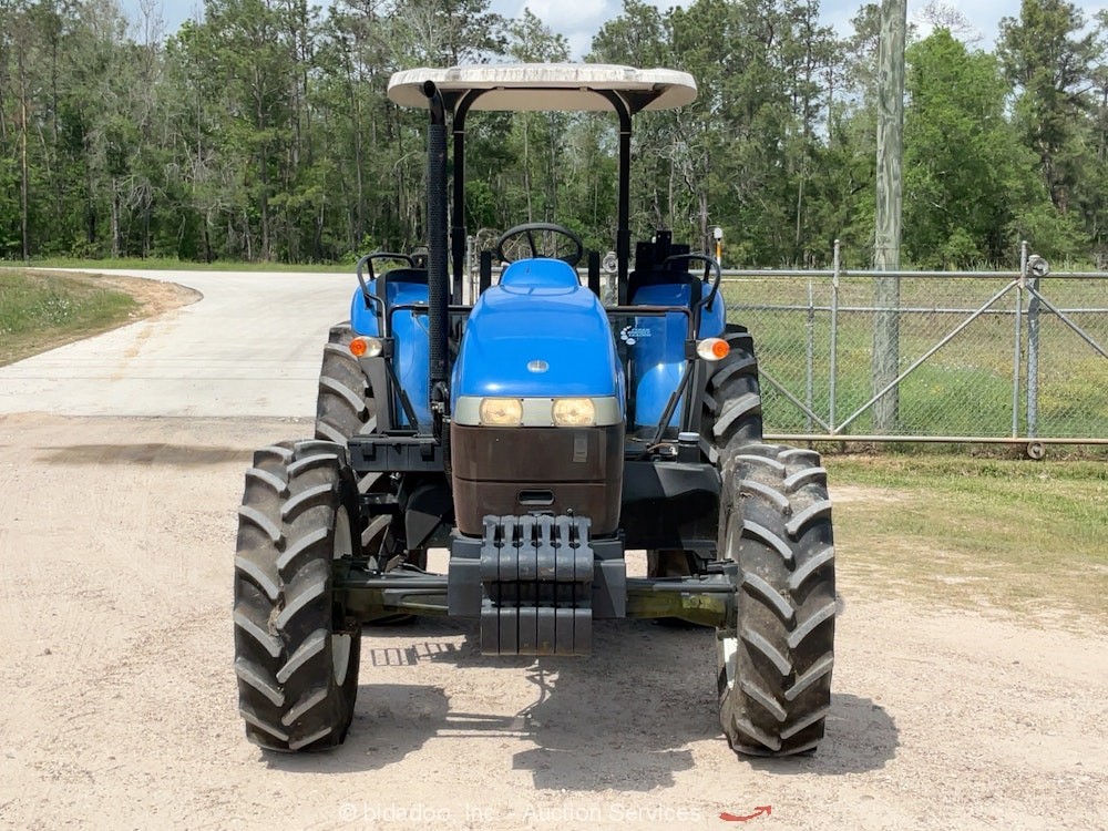 2013 New Holland TD5040 4WD Diesel Tractor MFWD Utility Ag Farm 88HP PTO bidadoo