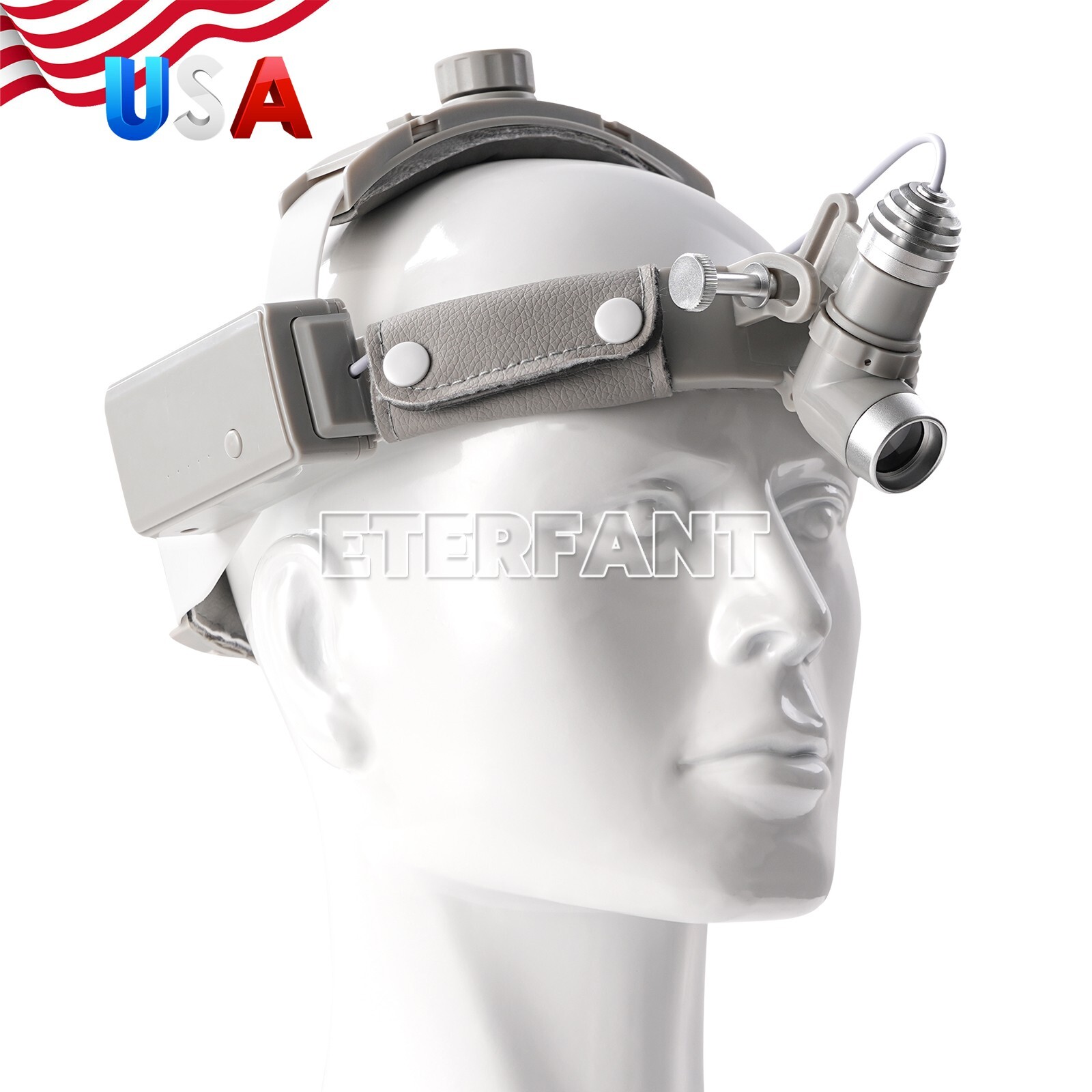 Surgical Headlight for Medical Ent and Dental with 10 Watt Wireless Led Lamp New