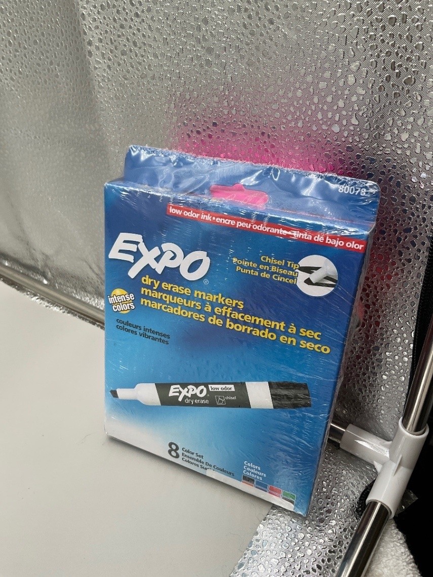 Expo Low Odor Dry Erase Markers 8 Pack Chisel Tip Assorted 80078 Sealed