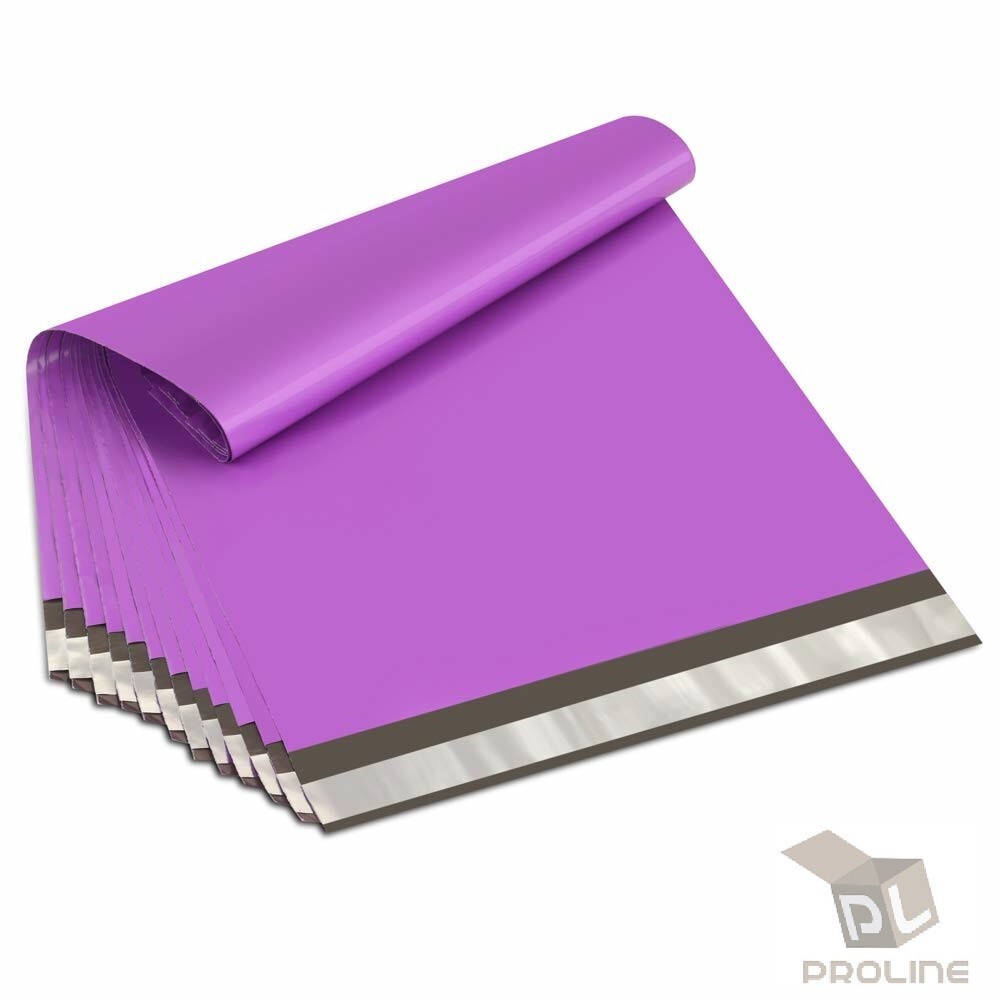 200 Poly Mailers 10×13 Shipping Bags Plastic Packaging Mailing Envelope Purple