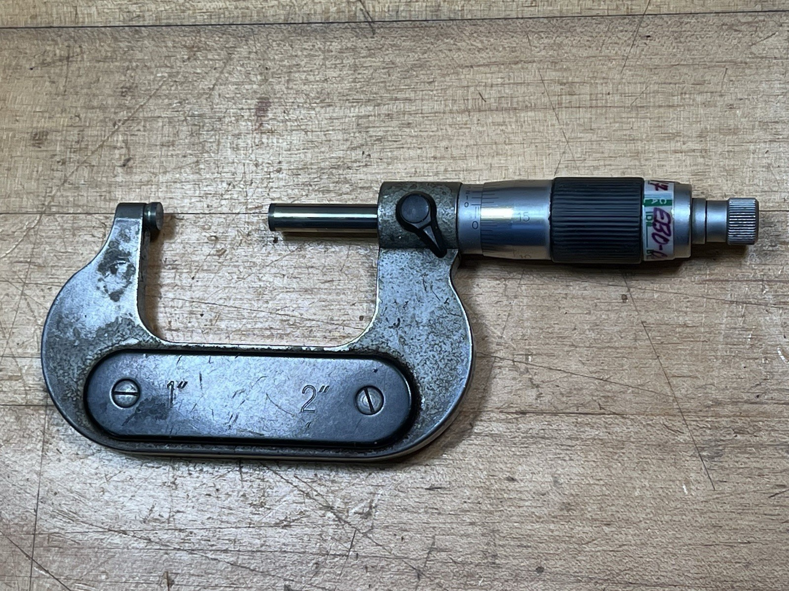 Lot of 3 ETALON Micrometers w/ Cases: 0-1”, 1”-2”, 2”-3” – Made In Switzerland