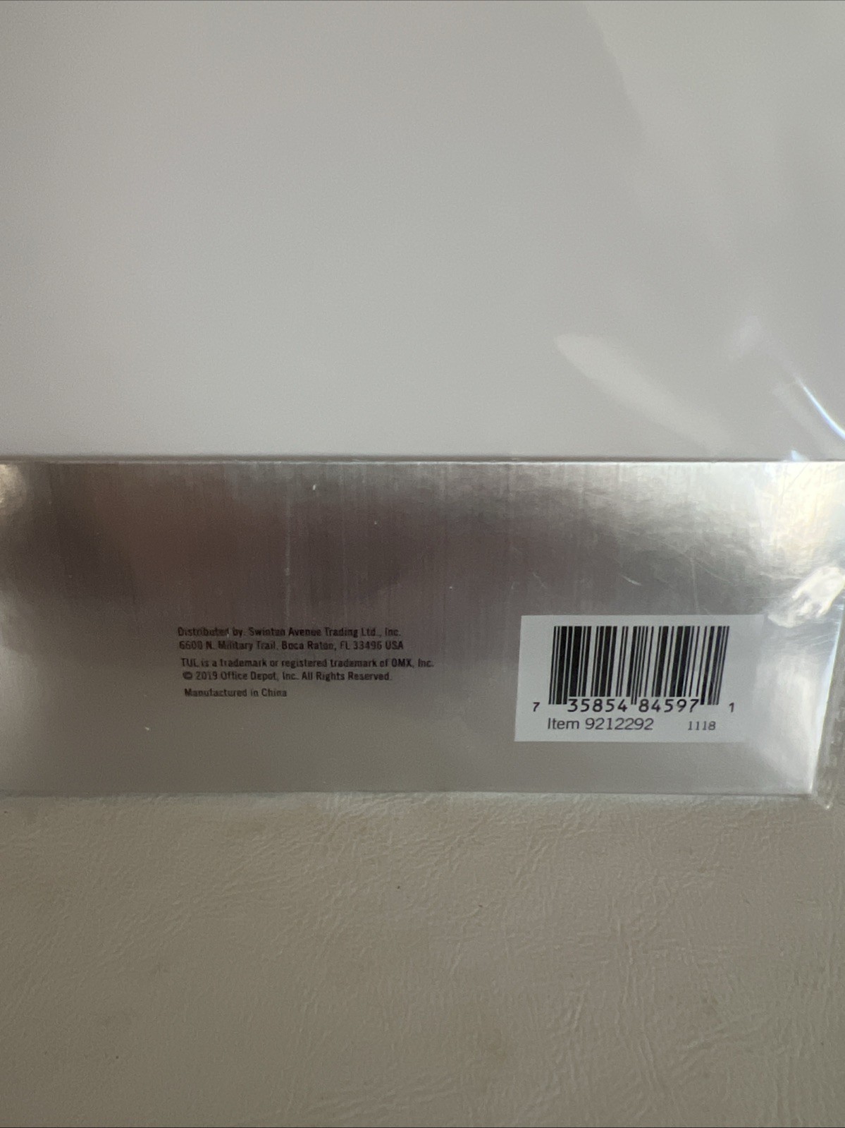 Tūl Discbound Covers Letter Size, Limited Edition White Grid/Light Pink NEW!