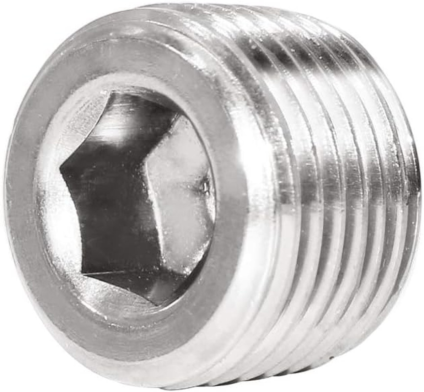 10pcs Thread Socket Pipe Plug STAINLESS STEEL PLUG ALLEN HEAD 1/2″ NPT PIPE