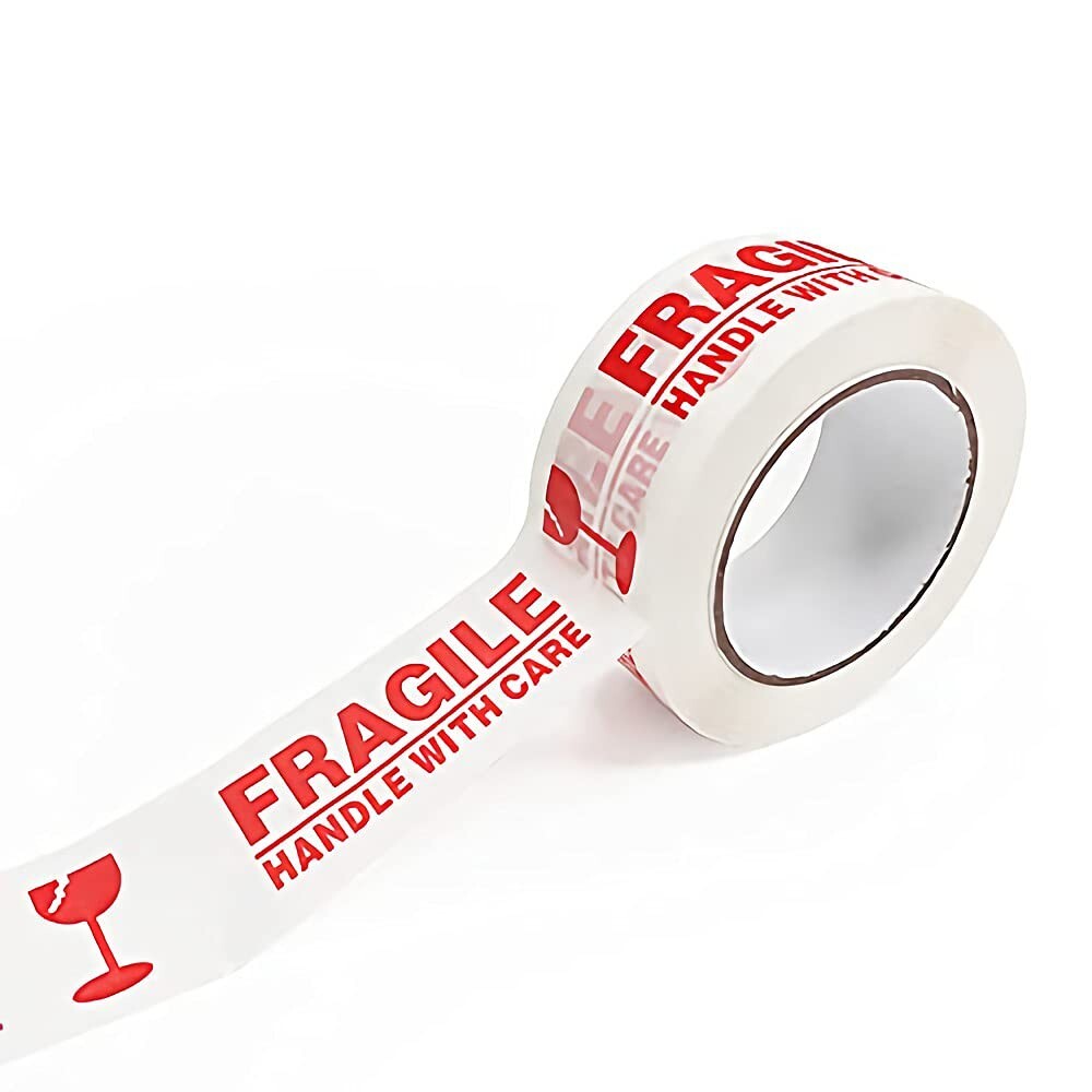 12 Rolls 3″x110 Yards Fragile Handle with Care Packing Shipping Box Sealing Tape