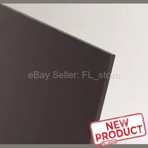3/8″ Thick High Density Polyethylene Black Sheet 24″ L X 12″ W HDPE 2 Feet Long