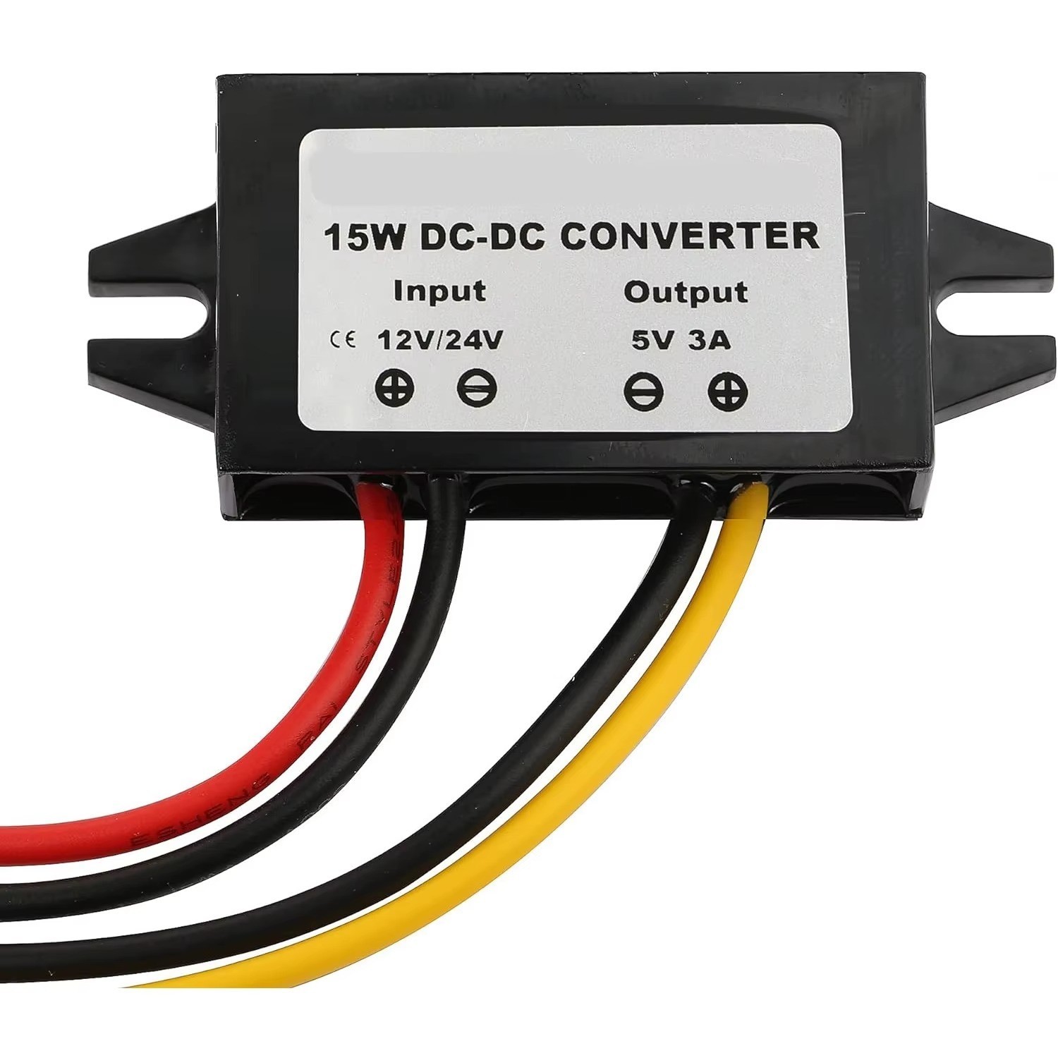DC 12V to 5V 3A 15W Step down USB Converter Regulator Adapter For Car Charger US