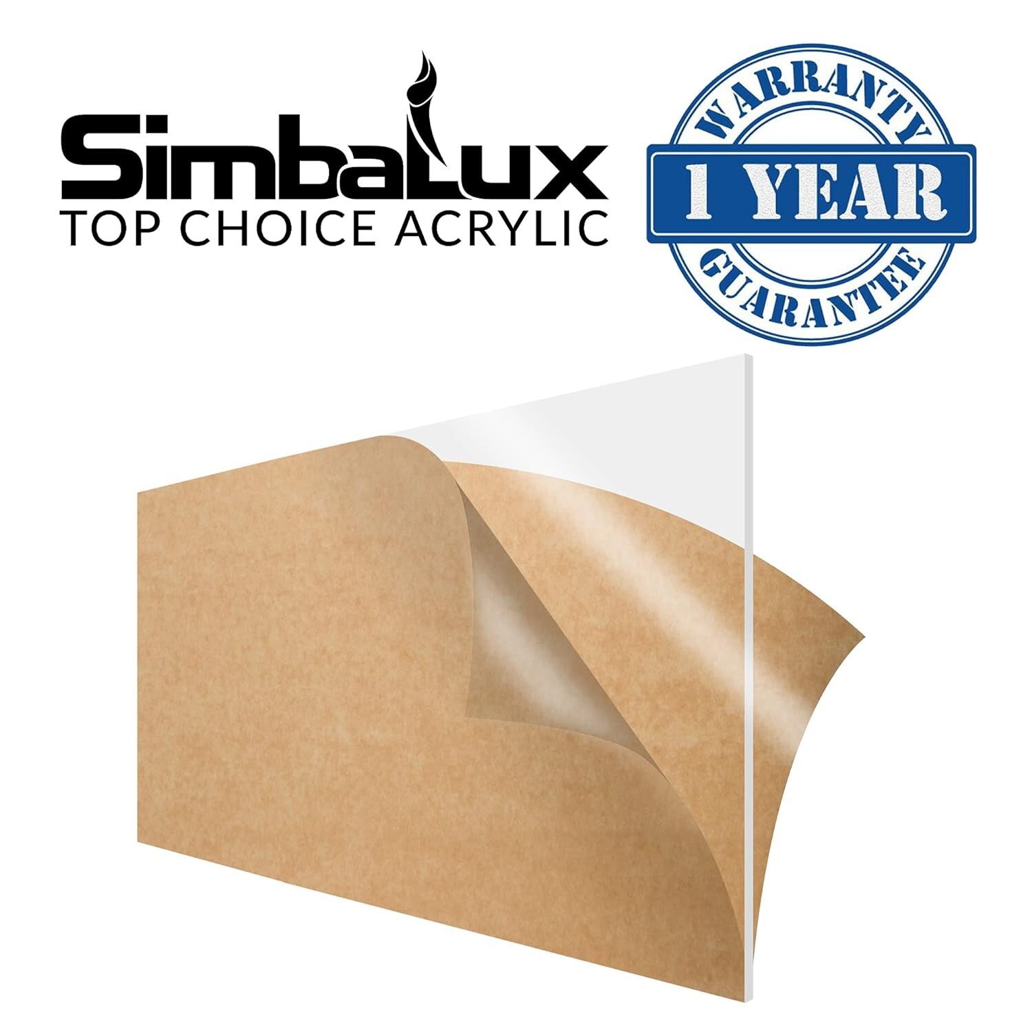 Clear Cast Plexiglass Acrylic Sheet 6×12 Multipurpose High-Clarity DIY Pack of 2